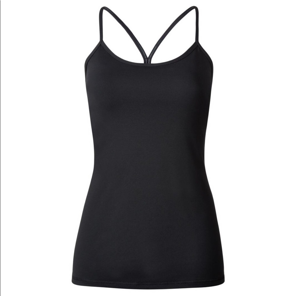 Lululemon Black Y Tank